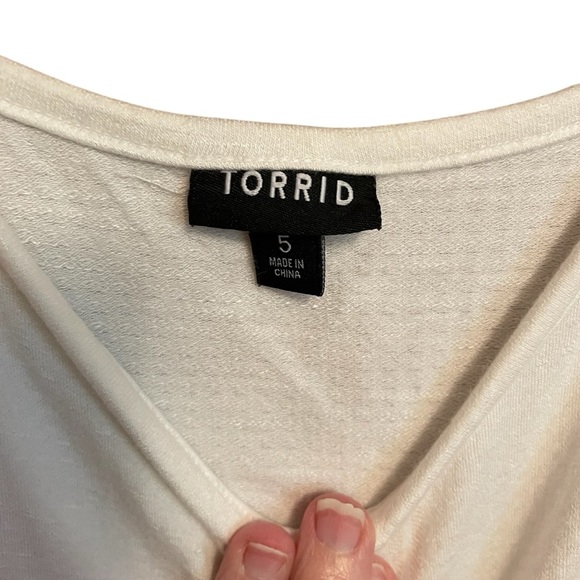 Torrid Super Soft Women’s
Button-Front Swing Cami Soft Pink/White-Size 5X - Picture 11 of 11